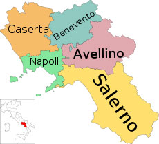 Capoluoghi regione Campania
