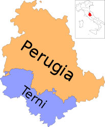 Palestre regione Umbria